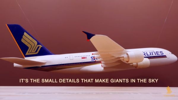 ยอดวิวกว่า5 ล้าน กับแคมเปญล่าสุดของสิงคโปร์แอร์ไลน์ส “At Singapore Airlines,no detail is too small"