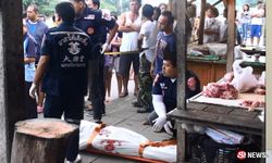 อุกอาจ มือปืนยิงหลานอดีตผู้ว่าฯดับคาเขียงหมู กลางตลาดสด