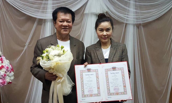 “บิ๊กกี่” สละโสดรับวาเลนไทน์ จดทะเบียนสมรส สาวสวย 40 กะรัต