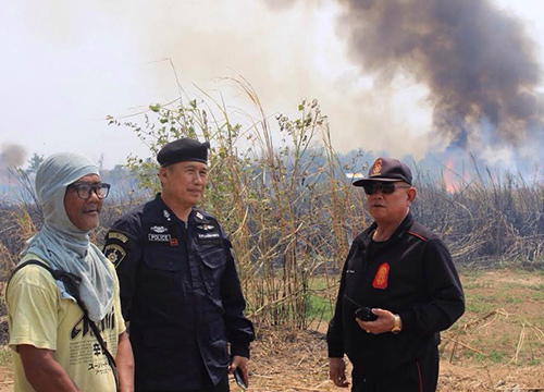 แม่ฮ่องสอนรวบมือเผาไฟป่าประเดิมคดีแรก