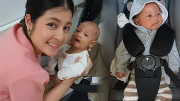 ตรี นันทรัตน์ หลานสาวเพชรา เชาวราษฎร์ คลอดลูกชายแล้ว