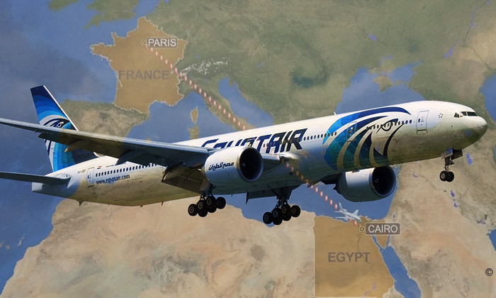 เผยข้อมูล เกิดควันในเครื่องบิน “อียิปต์แอร์” ก่อนตกลงในทะเล