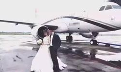 ไม่รวยจริงทำไม่ได้! บ่าวสาวจีนนั่งเครื่องบินเจ็ทไปงานแต่ง