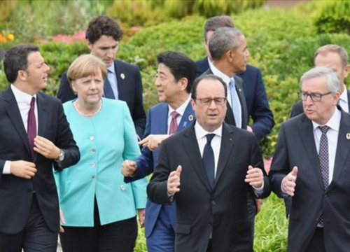 G7เตือนอังกฤษออกจากEUอาจทำศก.โลกถดถอย