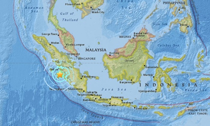 แผ่นดินไหว 6.5 เกาะสุมาตรา เตือนสึนามิ แต่ไม่กระทบไทย