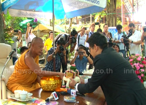 ศิษย์วัดพระธรรมกายขอขมาพระพยอมวัดสวนแก้ว