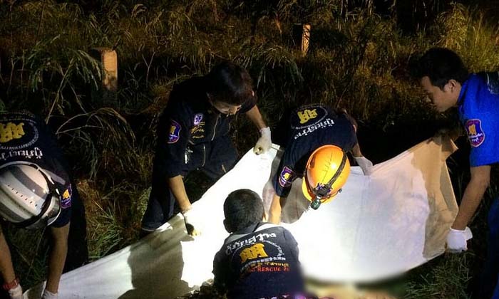 ฆ่าเสี่ยเจ้าของอพาร์ทเม้นท์ ลากศพลงหลุมเสาเข็ม