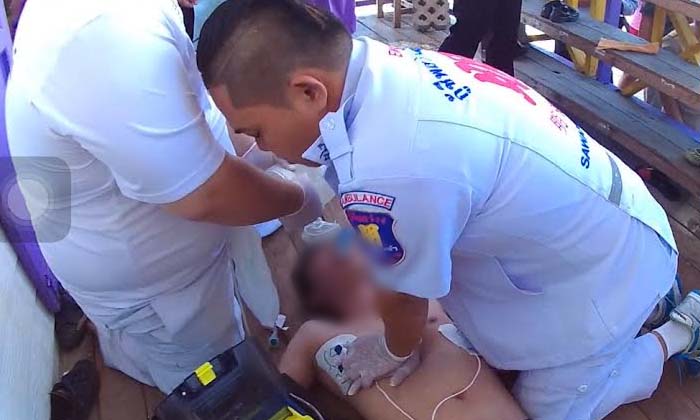 นาทียื้อชีวิตนักศึกษาหลังถูกไฟฟ้า หัวใจหยุดแต่ฟื้นคืนชีพอีกครั้ง