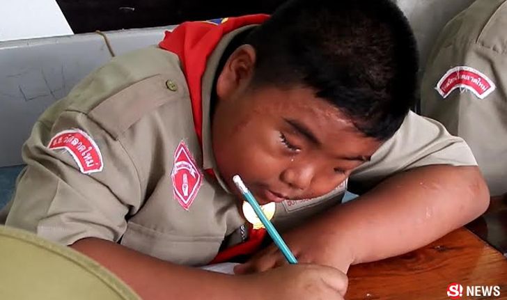 วอนช่วยเด็กชาย 9 ขวบ บ้านยากจน พิการ-สมองช้าแต่สู้ชีวิต