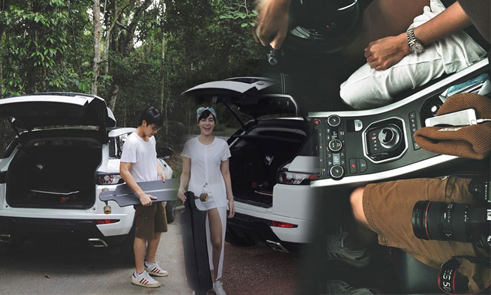 หมาก ปริญ นั่งสบาย คิมเบอร์ลี่ขับรถให้ พาเที่ยวเขาใหญ่