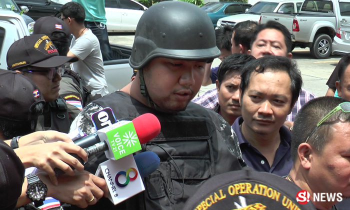 ตร.แถลงจับ มือยิง 2 ศพที่บางกรวย ญาติบุกถาม "ยิงทำไม?"