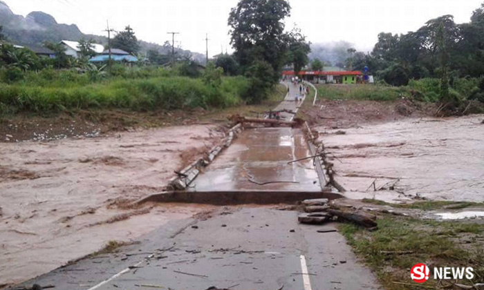 ประมวลภาพ น้ำท่วมปาย-ปางมะผ้า มวลน้ำใหญ่ในรอบหลายปี