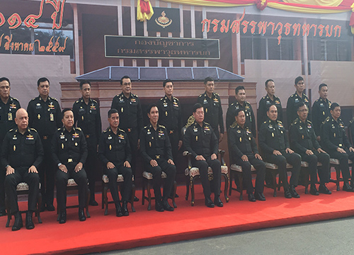 ผบ.ทบ.เป็นปธ.วันสถาปนาสรรพาวุธทหารบก