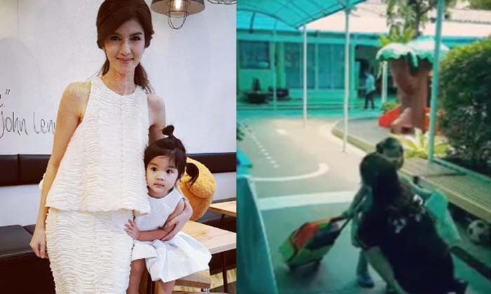 น้องมะลิ เลิกเรียนวิ่งหา แม่โบว์ ด้วยอาการขำหนักมาก