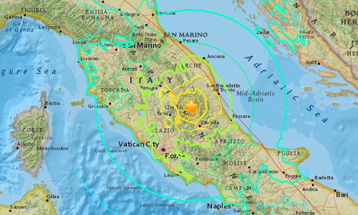 แผ่นดินไหว 6.1 เขย่าตอนกลางอิตาลี เมืองเก่าเสียหายหนัก
