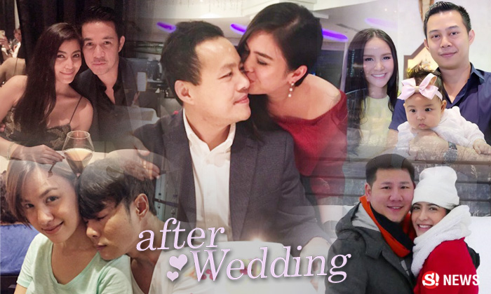 9 ดาราสาวน่าอิจฉา ชีวิตหลังประตูวิวาห์ แบบว่า..ดี๊ดี