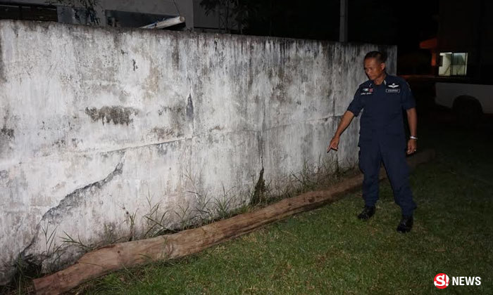 โจรแสบรูปแบบใหม่! ลอบเอาขวานฟัน "เสาบ้าน" ยกหนีไปทั้งต้น