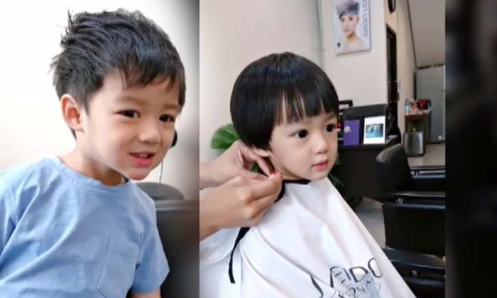 น้องณดล ลูกกบ สุวนันท์ ตัดผมแล้ว หล่อน่ารักแรง