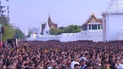 ประมวลภาพ ขบวนเคลื่อนพระบรมศพ พระบาทสมเด็จพระเจ้าอยู่หัวในพระบรมโกศ