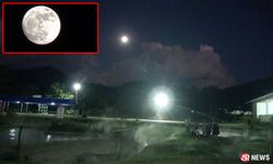 ชาวบ้านเชียงใหม่อาบน้ำใต้แสงจันทร์ รอชม "SUPERMOON"