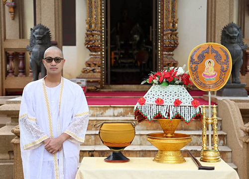 “ดีเจเจ็ม”อุปสมบทถวายเป็นพระราชกุศล