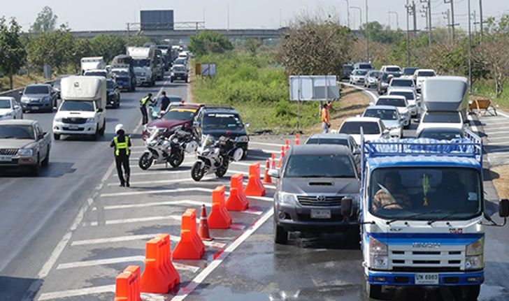 หน่วยงานทั่วไทยจัดกิจกรรมรณรงค์รับปีใหม่