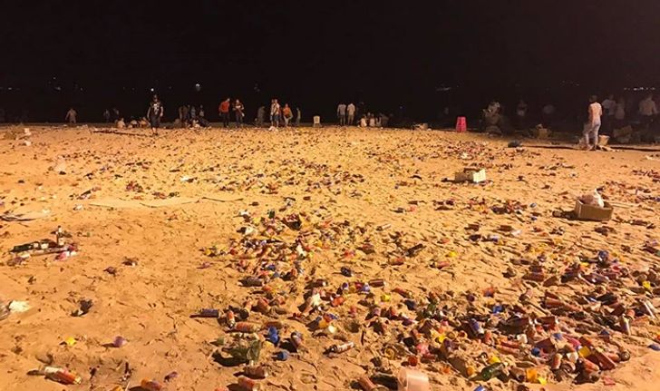 โอ้..ไทยแลนด์ หลังฉลองปีใหม่หาดป่าตอง สภาพดูไม่ได้