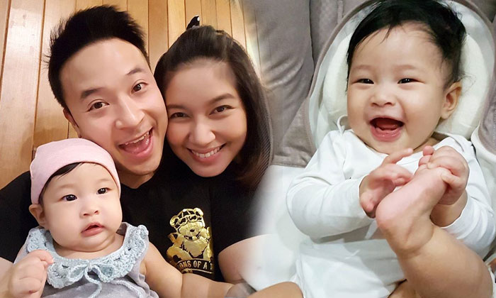 "น้องปริม" ลูกสาวเบนซ์ มิค อารมณ์ดี๊ดี ยิ่งโตยิ่งน่ารัก