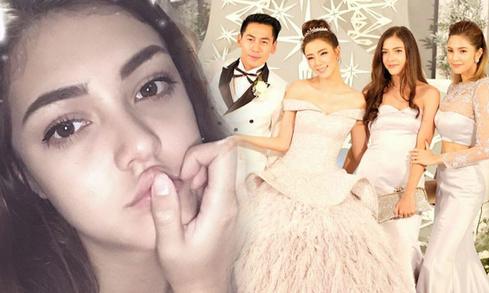 สามใบเถาสุดสวย รู้จักน้องสาว อุ้ม นิวเคลียร์ หลังถูกถามถึงกลางงานแต่ง