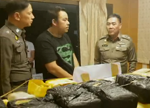 ผบ.ตร.แถลงจับยาบ้า3ล.เม็ดซุกสุวินทวงศ์สอบโยงไซซะนะ