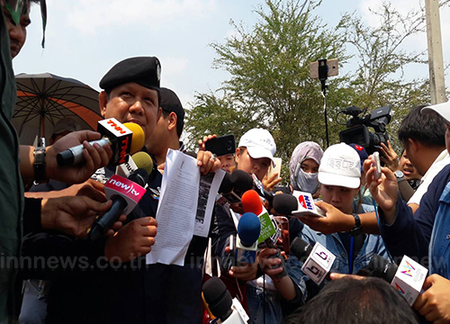 DSIนำสื่อตรวจอาคารบุญรักษาพบถังน้ำมัน