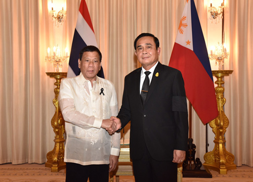 นายกฯแถลงร่วมปธน.ฟิลิปปินส์ทำMOUร่วมมือ2ปท.