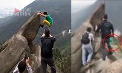 อุทาหรณ์! ชายชาวจีนพลัดตกผา หลังปีนถ่ายรูปท่าแหวกแนว