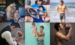 คุณพ่อหุ่นแซ่บ "ช็อตเด็ด" ซิกแพคแย่งซีนคุณลูก