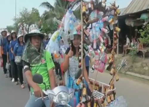 สุรินทร์จัดโครงการเปลี่ยนขยะเป็นกองบุญฯ
