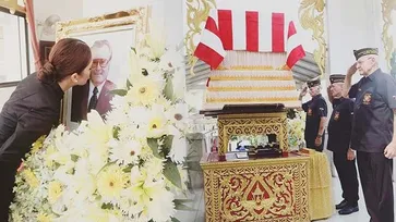 สุดเศร้า เมย์ มาริษา สูญเสียคุณพ่อ จัดงานศพสมเกียรติทหารอเมริกัน