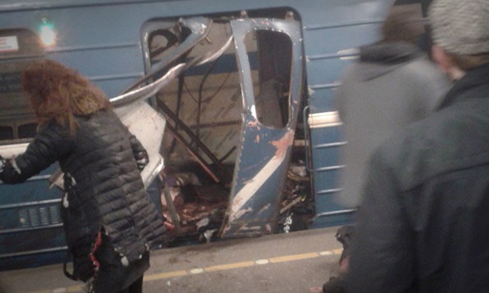 ระเบิดรถไฟใต้ดิน เมืองเซ็นต์ปีเตอร์สเบิร์ก 9 ศพ ยอดเสียชีวิตยังพุ่ง