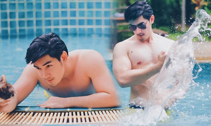 สิงโต เดอะสตาร์ หล่อล่ำกล้ามแน่น โชว์หัวนมชมพู