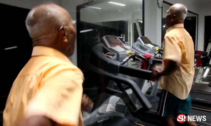 หนุ่มสาวยังอาย คุณตาวัย 74 ฟิตกำยำ ยังเข้าฟิตเนสทุกวัน