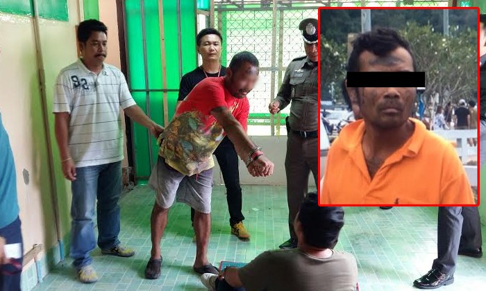 รวบฆาตกรโหด "โก๊ะ 3 ตา" ฆ่าคนงานวัดทิ้งศพเปลือยข้างเมรุ