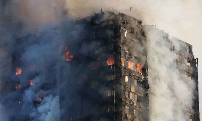 อังกฤษสั่งตรวจสอบโครงสร้างอพาร์ตเมนต์ทั่วประเทศ หลังเกิดไฟไหม้ครั้งใหญ่