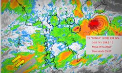 อุตุฯ เตือนฉบับที่ 7 พายุโซนร้อน "เซินกา" บริเวณทะเลจีนใต้