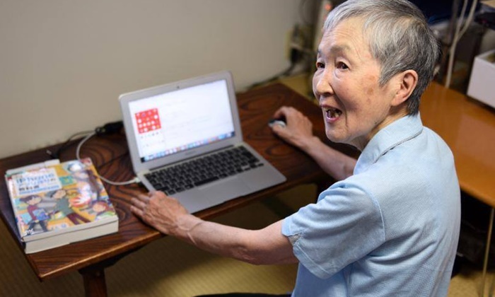 ยิ่งแก่ยิ่งเก๋า คุณยายนักเขียนแอพฯ ชาวญี่ปุ่นวัย 82 ปี