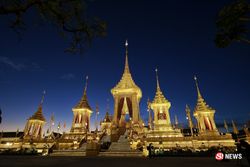 รองนายกฯ ตรวจเยี่ยมการจัดสร้างพระเมรุมาศ หลังจัดสร้างแล้วเสร็จ