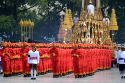 ประมวลภาพริ้วขบวนพระบรมราชอิสริยยศ พระราชพิธีถวายพระเพลิงพระบรมศพ