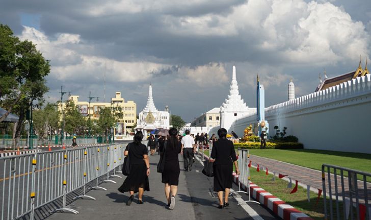 กอร.พระราชพิธีประกาศปิดถนน 27 เส้นทาง 29 ตุลาคมนี้