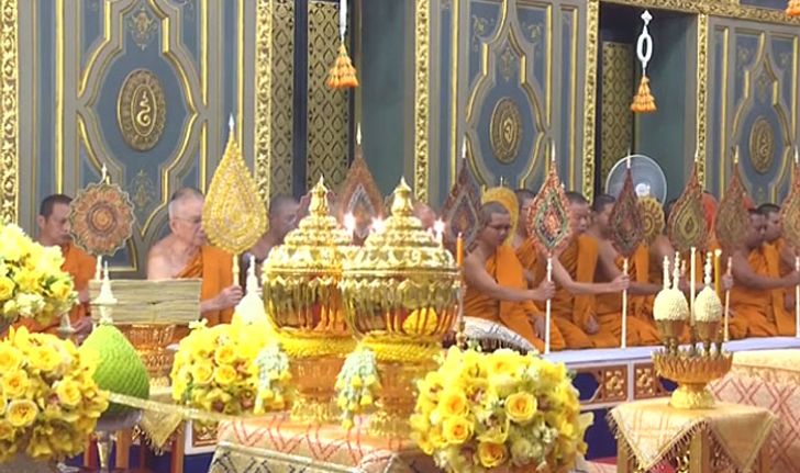 พระราชพิธีบรรจุพระบรมราชสรีรางคาร ณ วัดราชบพิธฯ-วัดบวรฯ