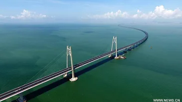 สะพาน “ฮ่องกง-จูไห่-มาเก๊า” ทางข้ามทะเลยาวที่สุดในโลก