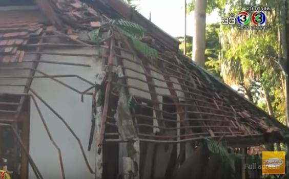 หลังคาบ้าน นีโน่ พายุพัดถล่ม
