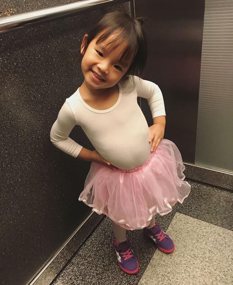 น้องปีใหม่ เต้นบัลเล่ต์